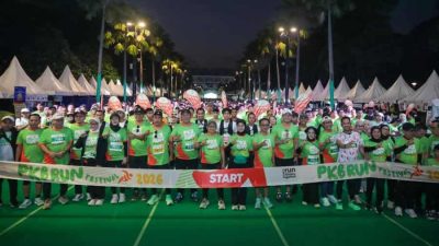 Gus Muhaimin Lepas 7.500 Pelari PKB Run 2026, Serukan Olahraga hingga Tingkat Kabupaten